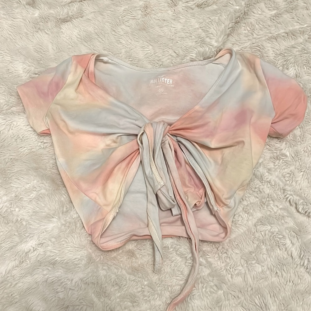 Hollister Tye Dye Baby Tee
